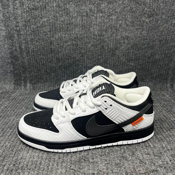 NEW Nike Dunk Low Pro QS SB Tightbooth White Black Shoes Mens 7.5 FD2629-100 - Picture 3 of 8
